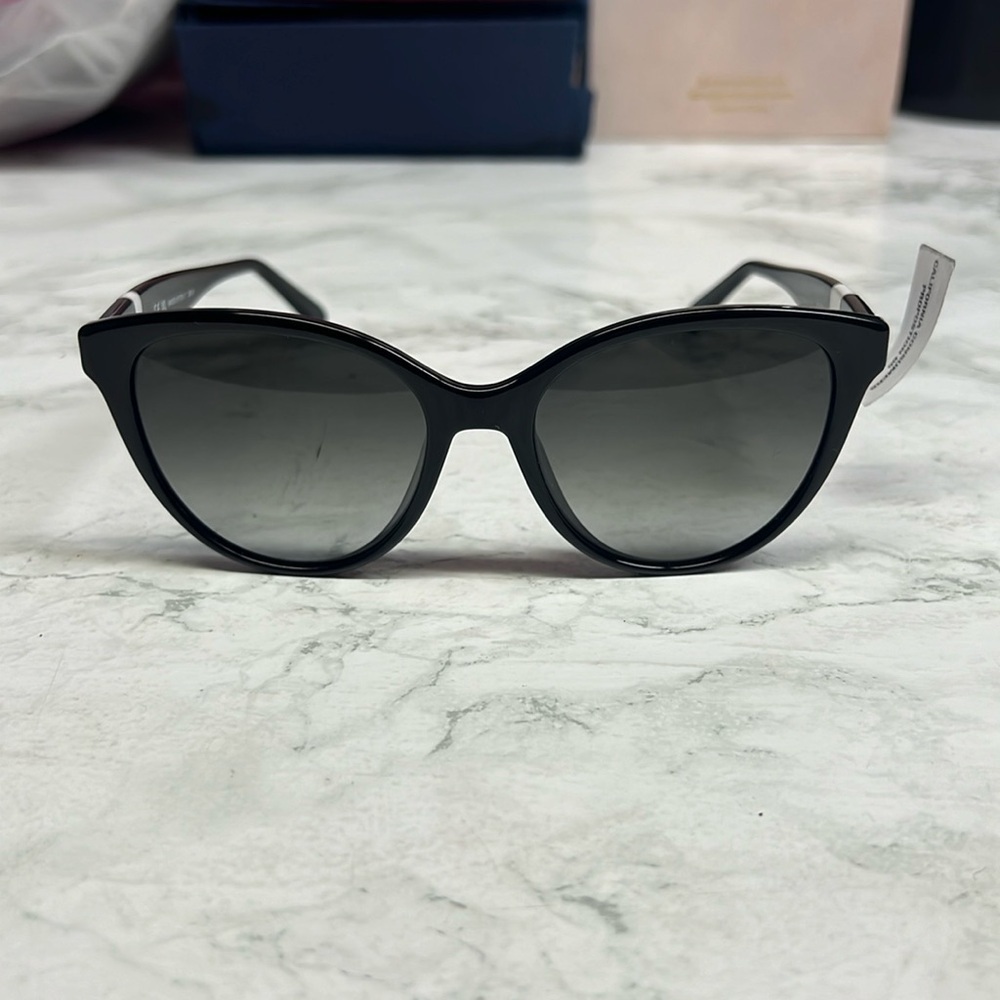 Salvatore Ferragamo Women's Black Cat Eye Sunglasses SF1073S001 Italy